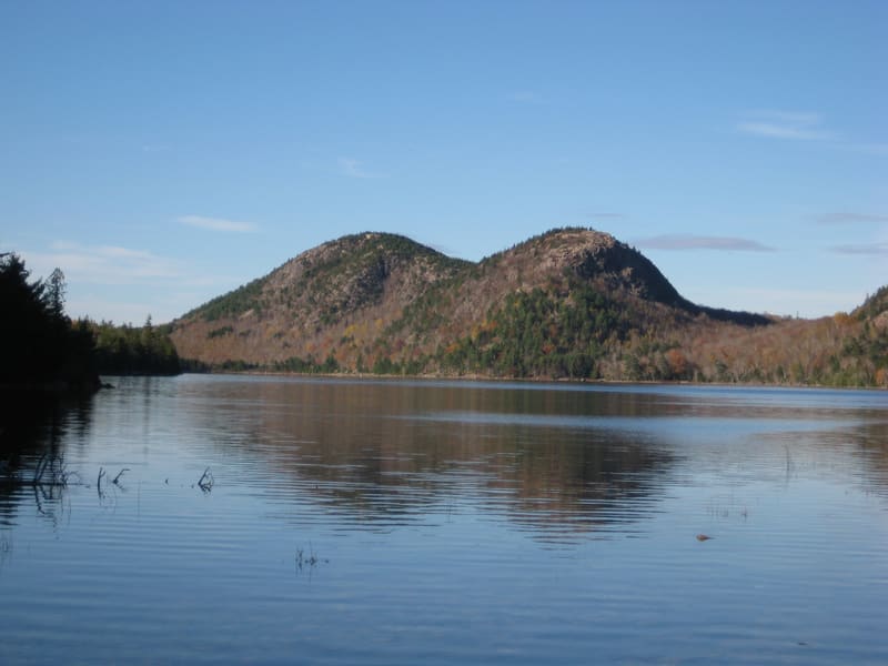 Jordan Pond and the Bubbles in Acadia National Park