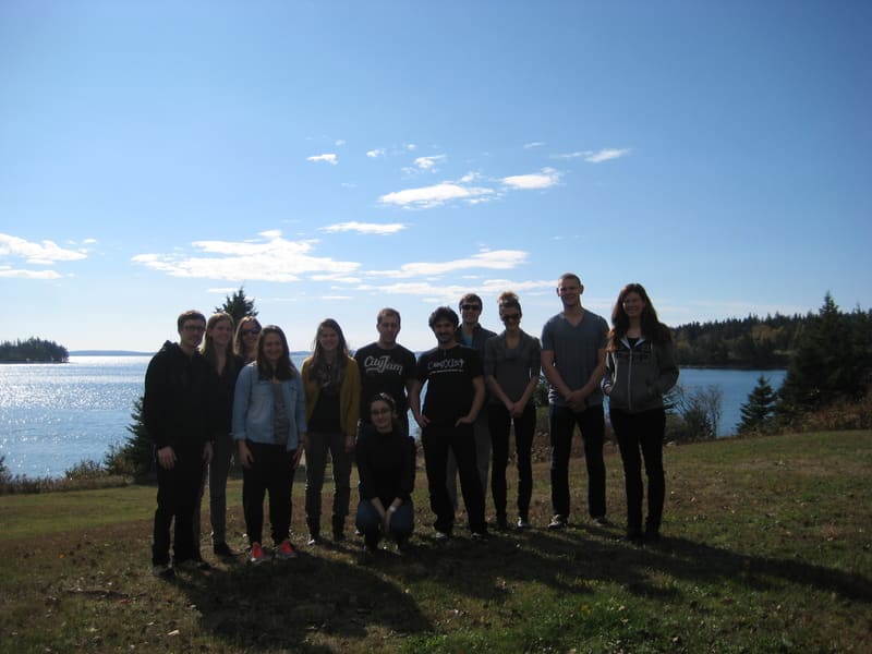 2014 Lab Retreat photograph by Churchman Lab members