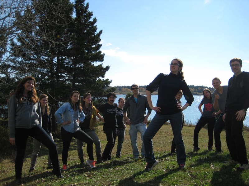 2014 Lab Retreat photograph by Churchman Lab members