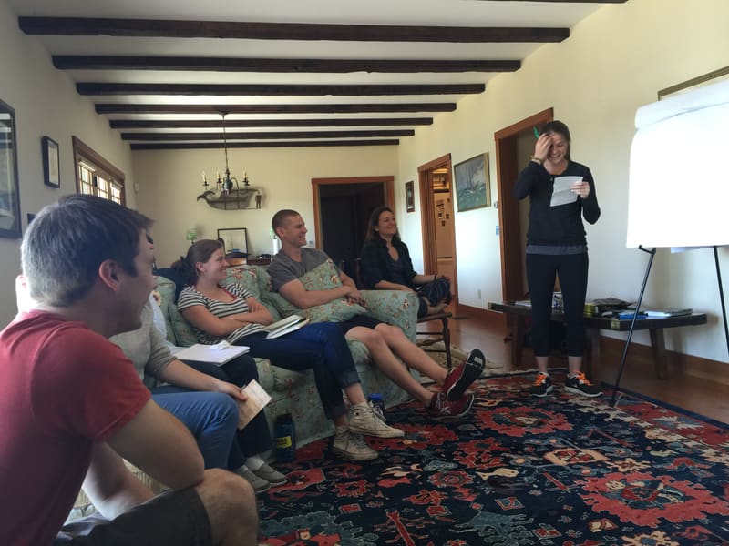 2015 Lab Retreat photograph by Stirling Churchman