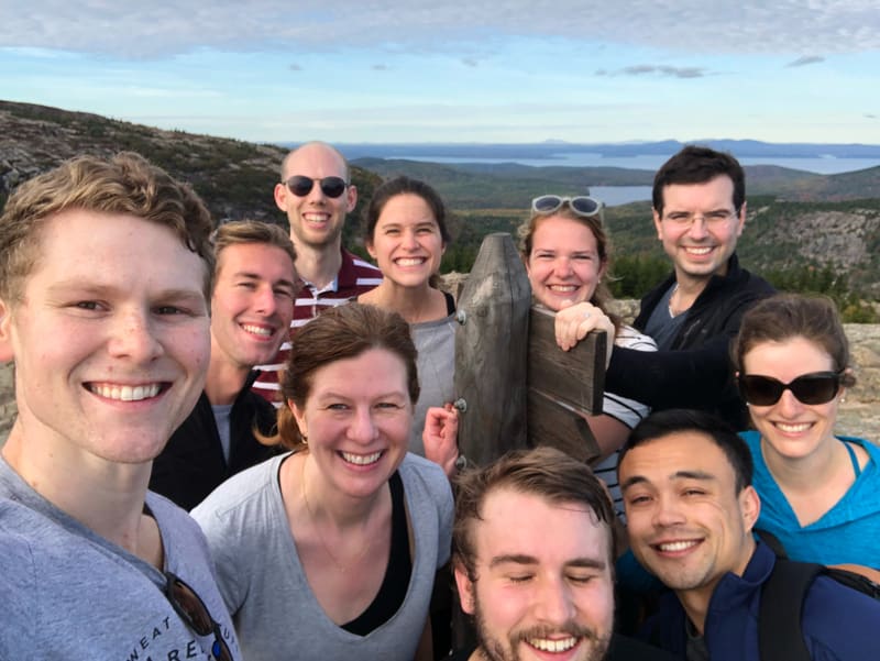 2018 Lab Retreat photograph by Churchman Lab members