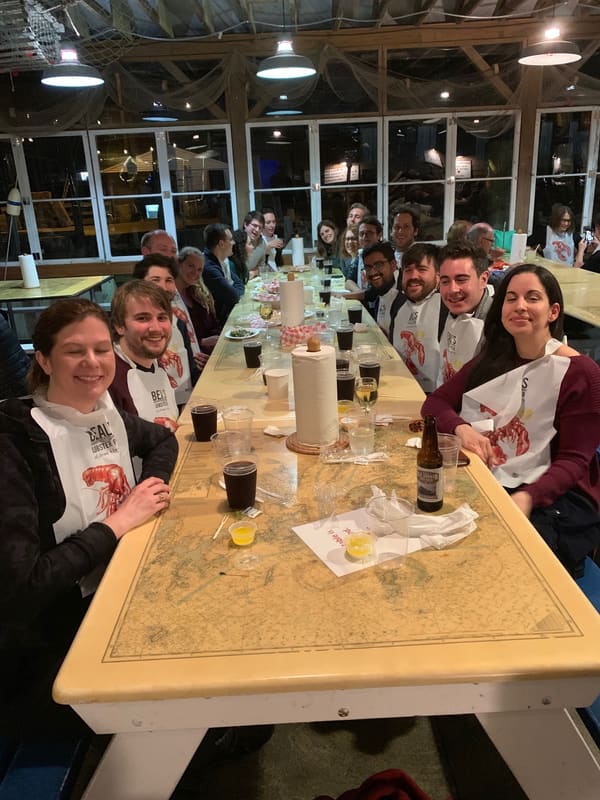 2019 Lab Retreat photograph by Churchman Lab members