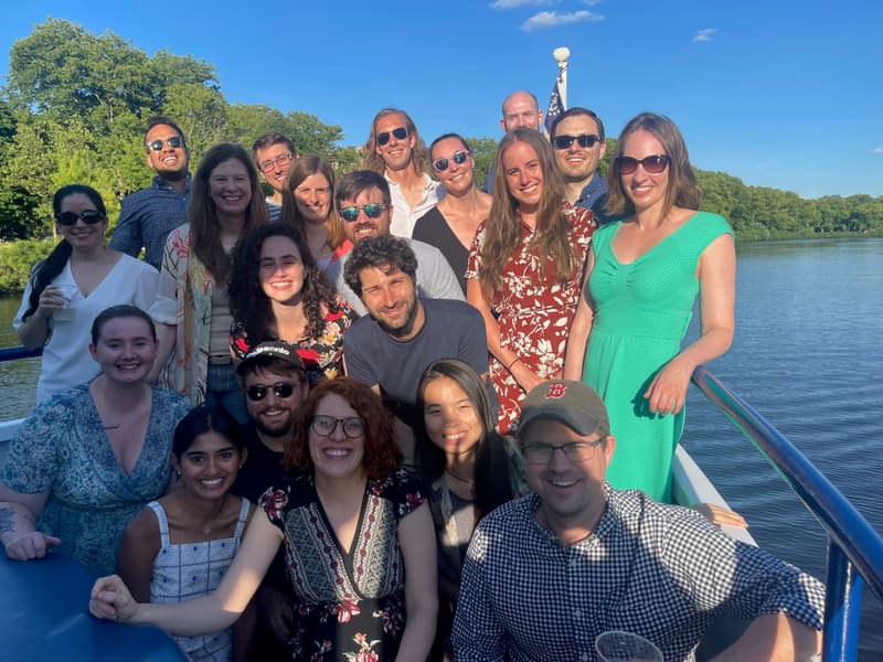 Lab Cruise on the Charles photograph by Stirling Churchman