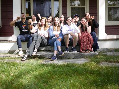 2024 Lab Retreat photograph by Stirling Churchman