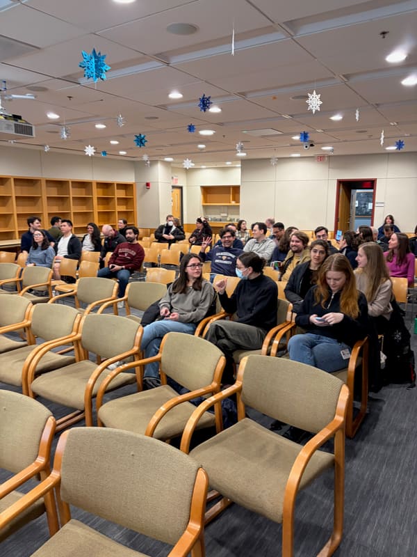 Hope’s PhD Defense photograph by Stirling Churchman