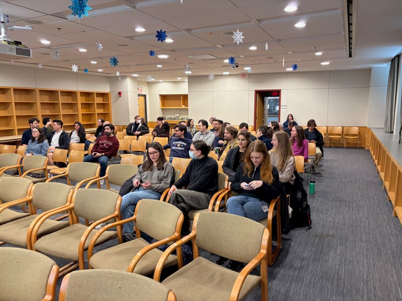 Hope’s PhD Defense photograph by Stirling Churchman