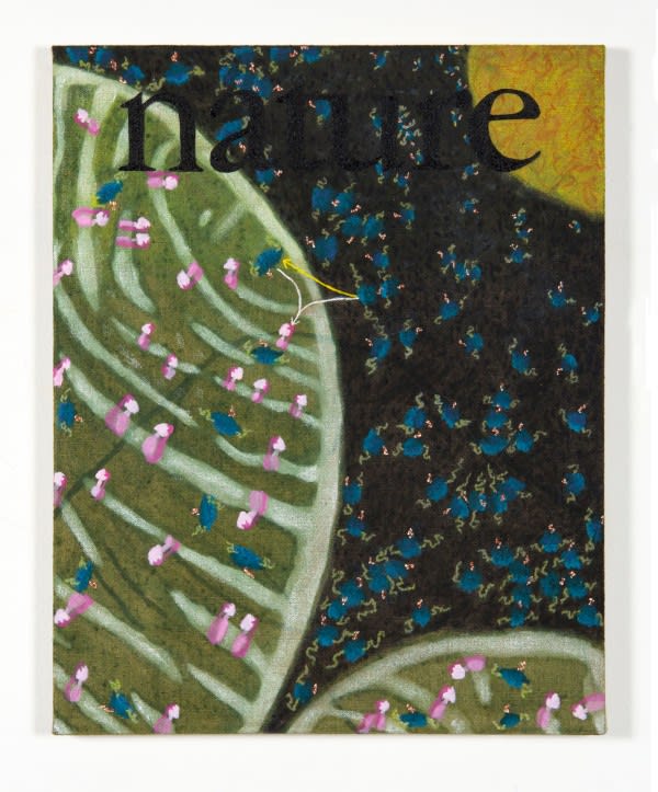 Synchronized mitochondrial and cytosolic translation programs, a painting by Leidy Churchman