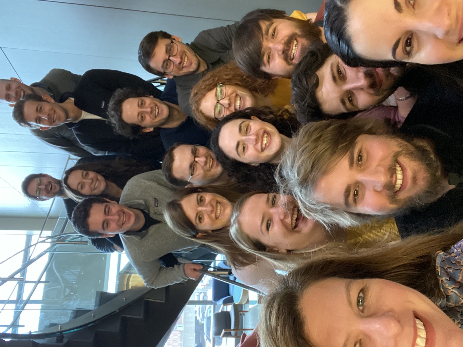 Members of the Churchman lab together